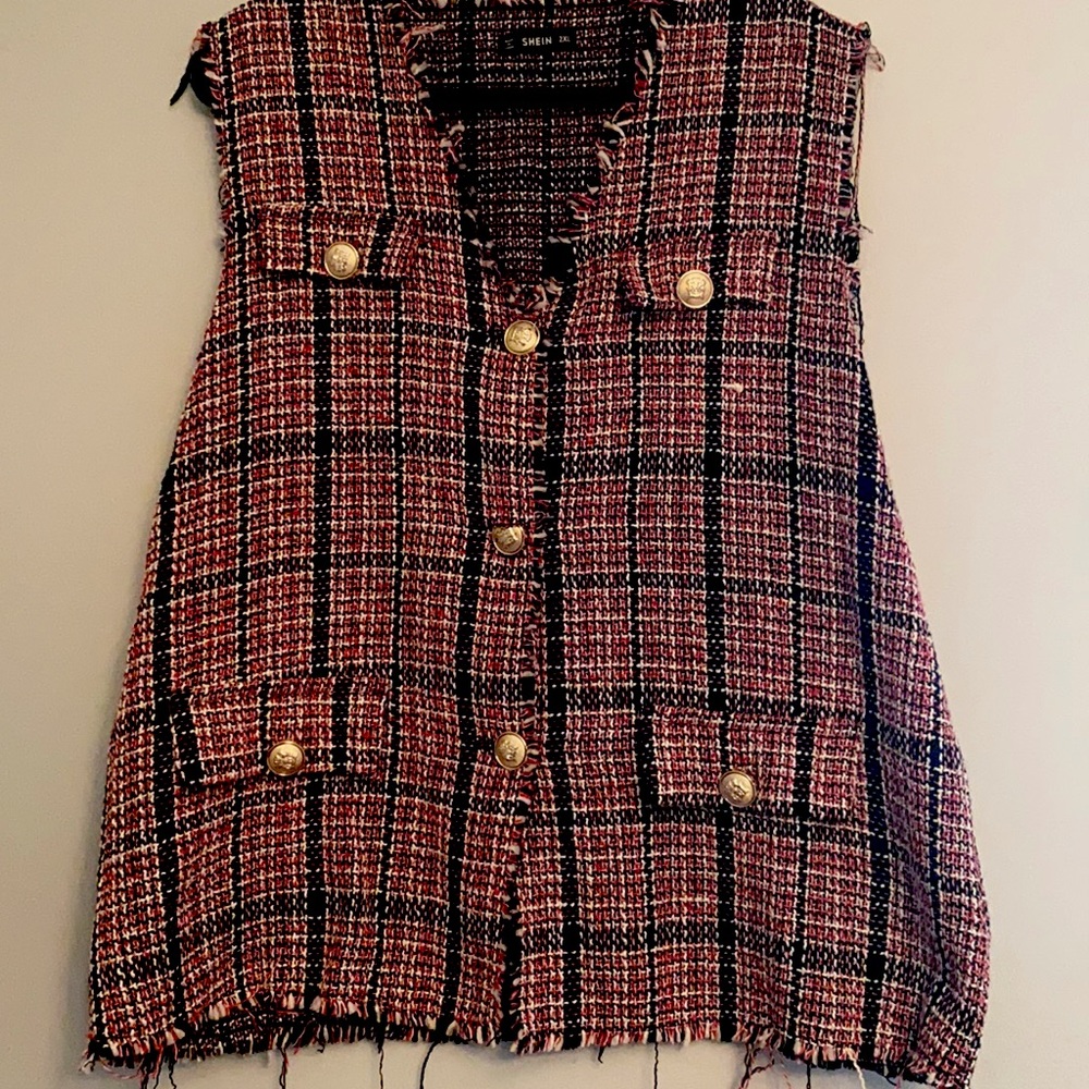 Frayed Edge Vest